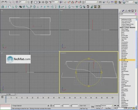 Tutorial Learn how to create table in 3D studio max 7