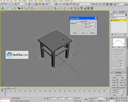 Tutorial Creating a chair object in 3D max part 1 12