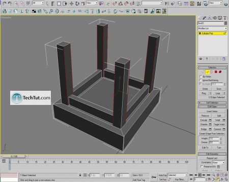 Tutorial Creating a chair object in 3D max part 1 7