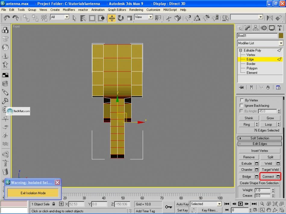 Create a realistic looking satellite dish