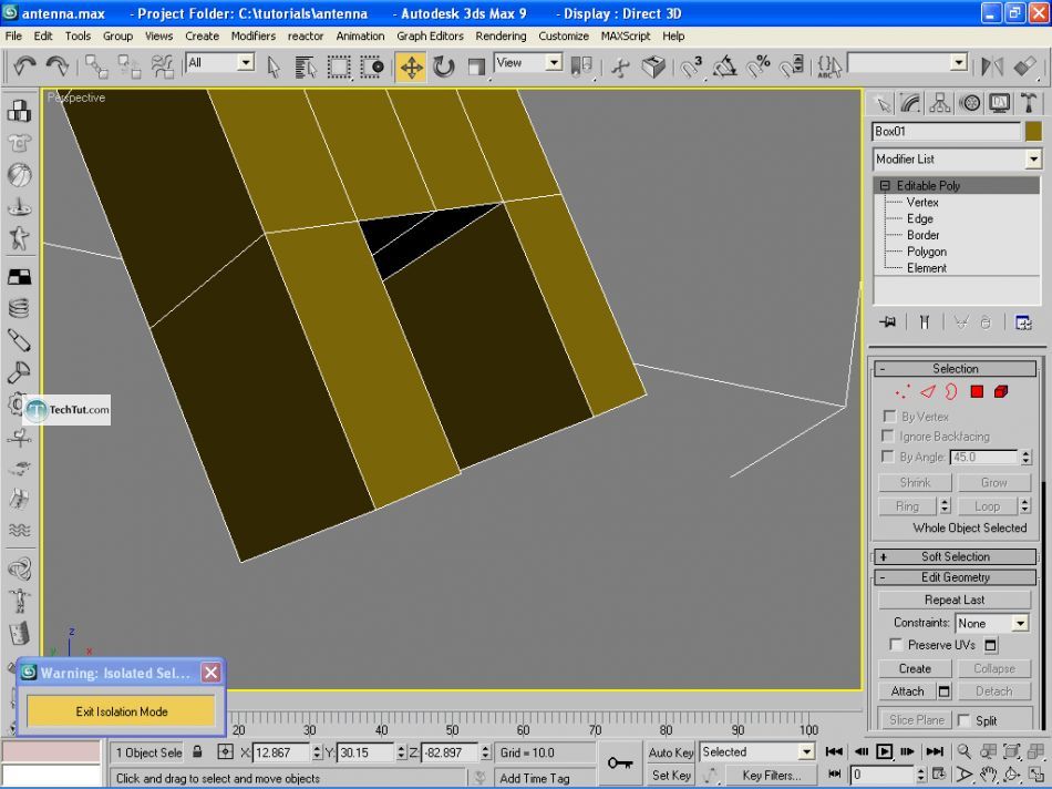 Create a realistic looking satellite dish