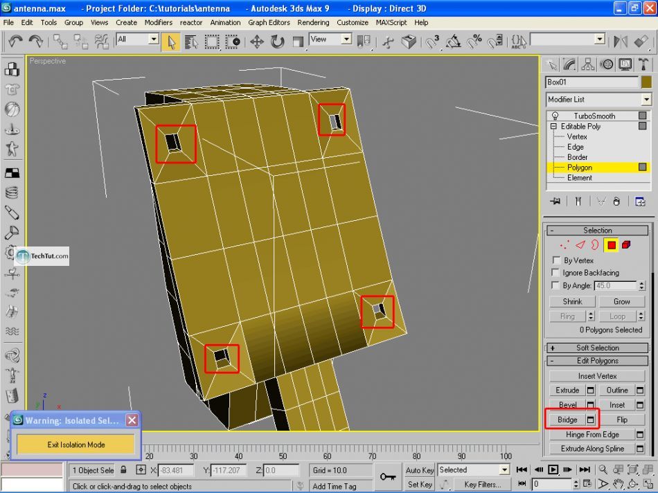 Create a realistic looking satellite dish
