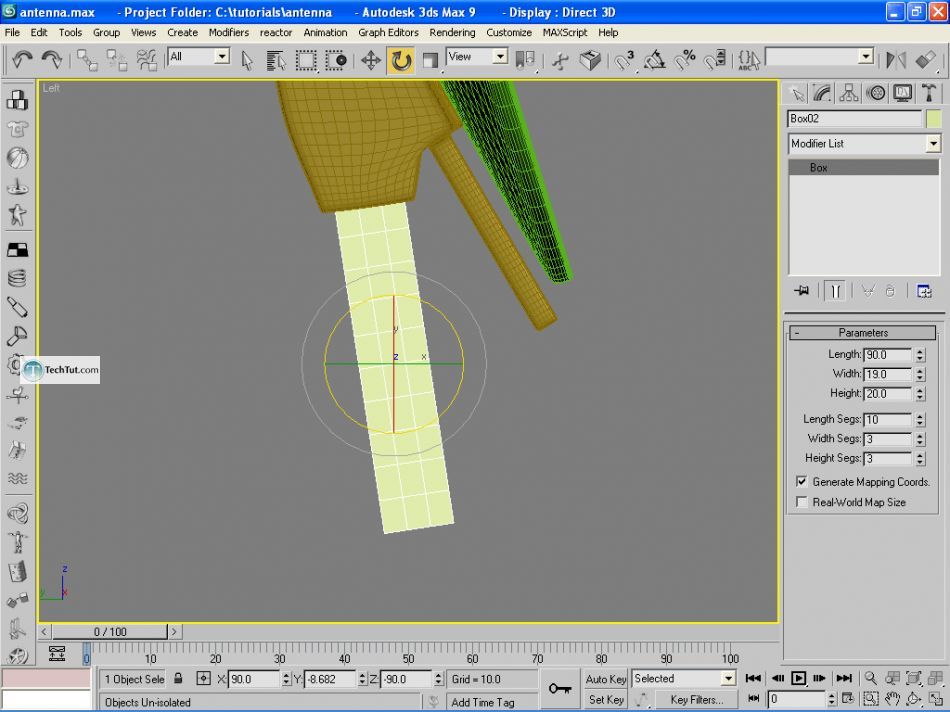 Create a realistic looking satellite dish