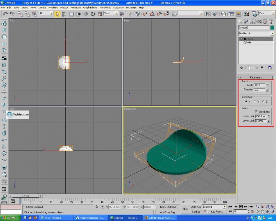 Create a realistic looking satellite dish