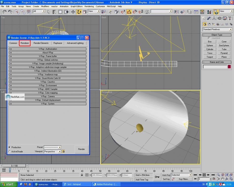 Create a realistic looking satellite dish