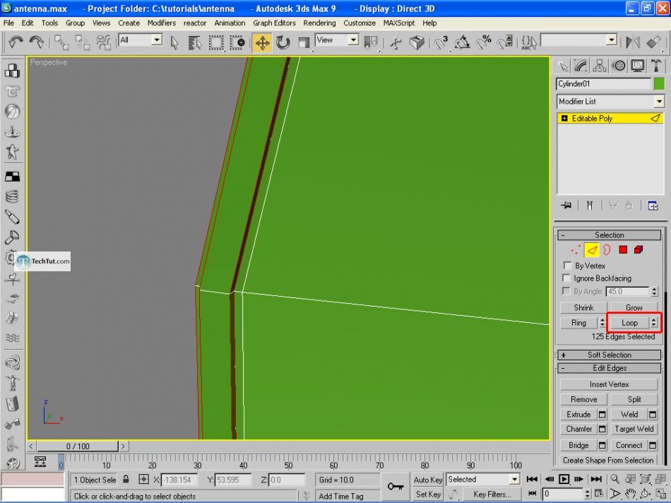 Create a realistic looking satellite dish