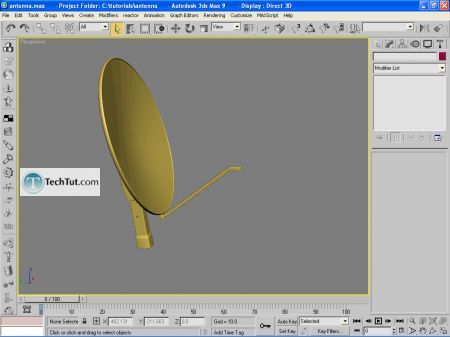 Tutorial Model satelite dish part 2 10