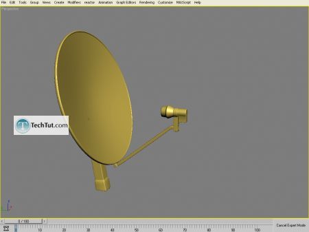 Tutorial Model satelite dish part 2 12