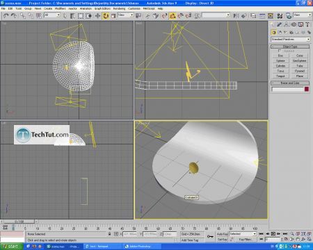 Tutorial Lighting and rendering satelite dish 6