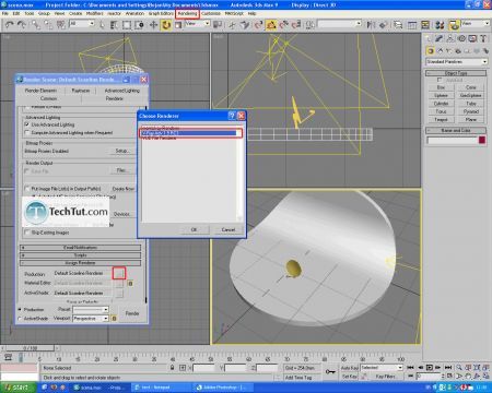 Tutorial Lighting and rendering satelite dish 7