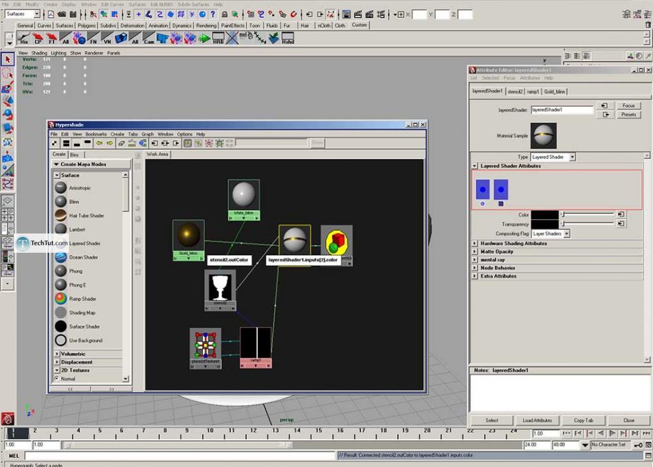 Create a coffee cup in Maya