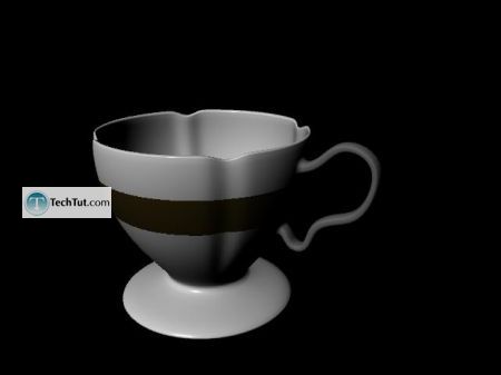 Tutorial Coffee cup model done in Maya part 4 8