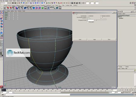 Tutorial Coffee cup model done in Maya part 1 4