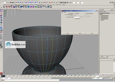 Tutorial Coffee cup model done in Maya part 1 7