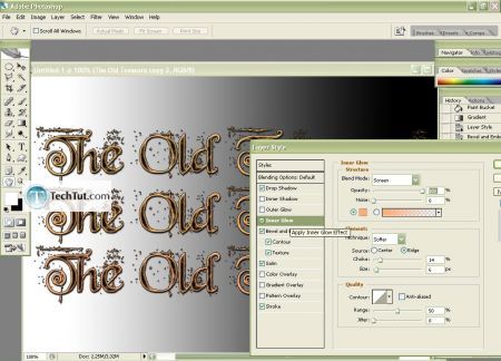 Tutorial The Old Treasure Text Effect in Photoshop 14