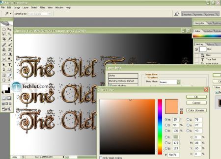 Tutorial The Old Treasure Text Effect in Photoshop 15