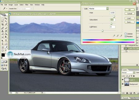 Tutorial Change the color of your car body 4
