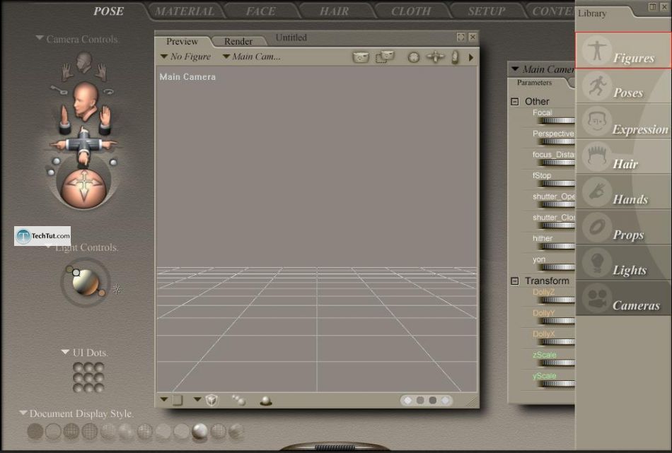 Working with clothes in Poser