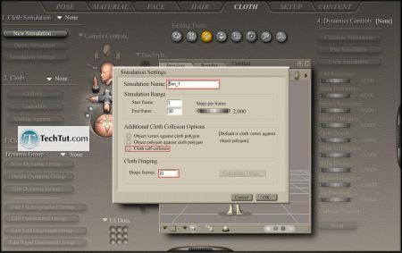 Tutorial Work with cloth part 2 3