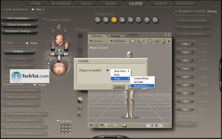 Tutorial Work with cloth part 2 5
