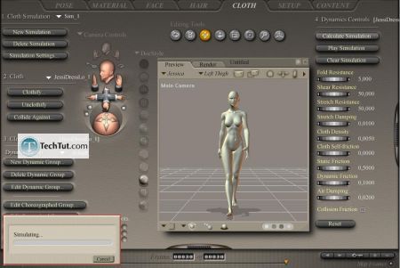 Tutorial Work with cloth part 2 7