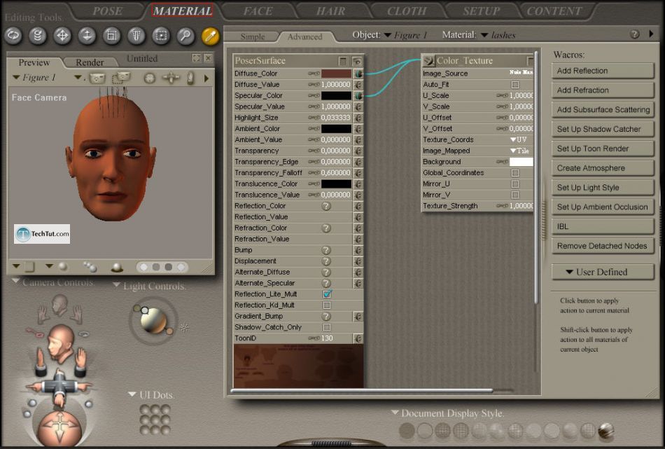 Creating hair in Poser