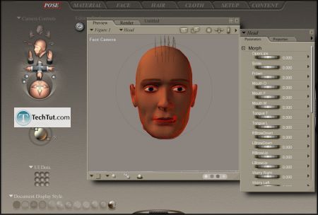 Tutorial Create hair in poser part 2 6