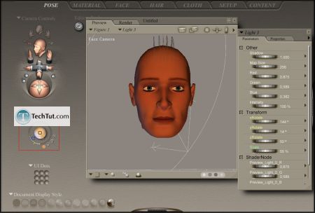 Tutorial Create hair in poser part 2 7