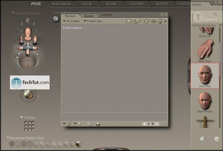 Tutorial Create hair in poser part 1 2