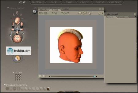 Tutorial Create hair in poser part 2 11