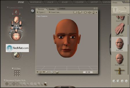 Tutorial Create hair in poser part 1 3