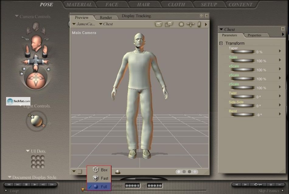 Poser tools for changing poses