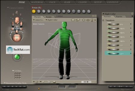 Tutorial Tools for changing poses part 3 3