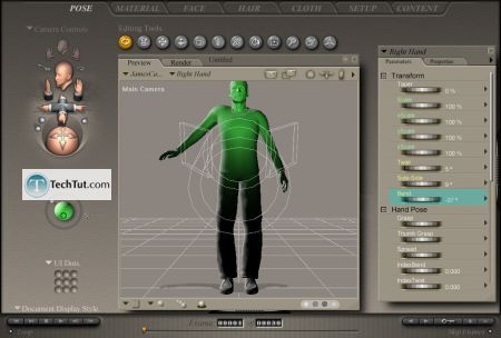 Tutorial Tools for changing poses part 3 4