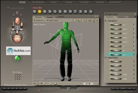 Tutorial Tools for changing poses part 3 5