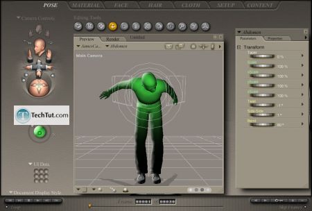 Tutorial Tools for changing poses part 3 8