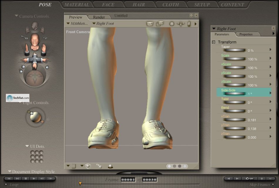 Using items from poser library