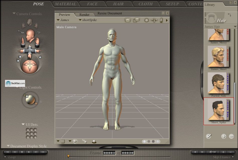 Using items from poser library