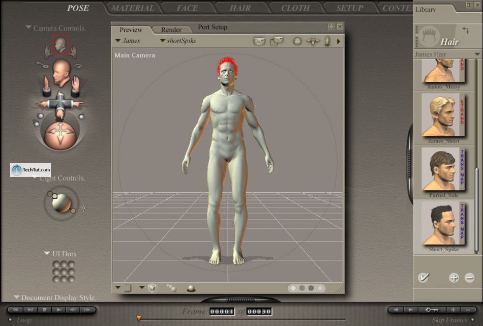 Using items from poser library