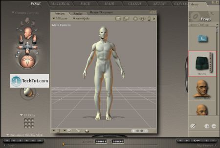 Tutorial Using items from poser library part 1 10