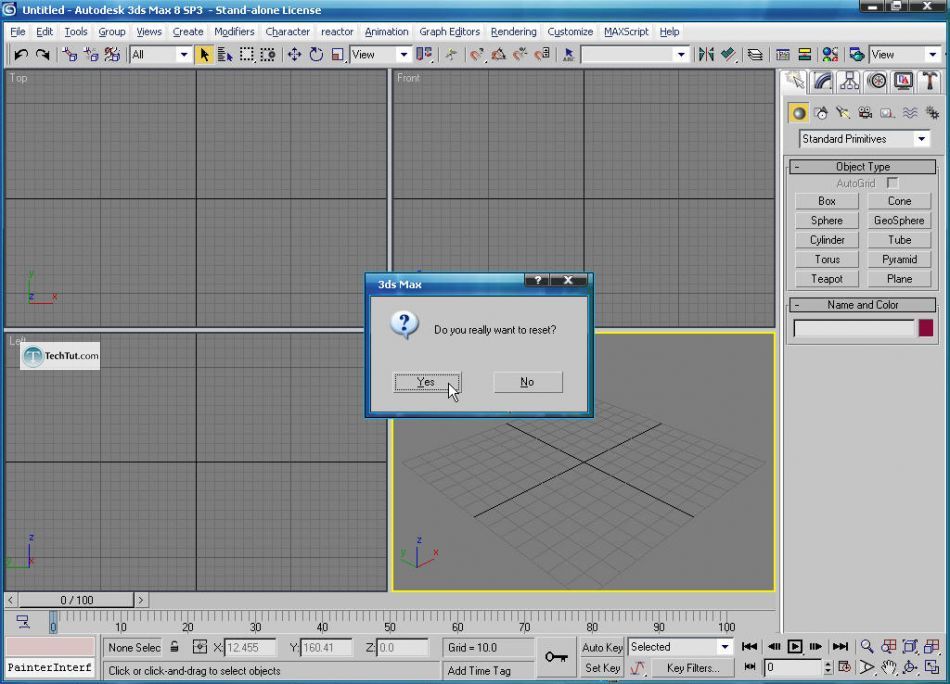 Create apple bowl in 3D max