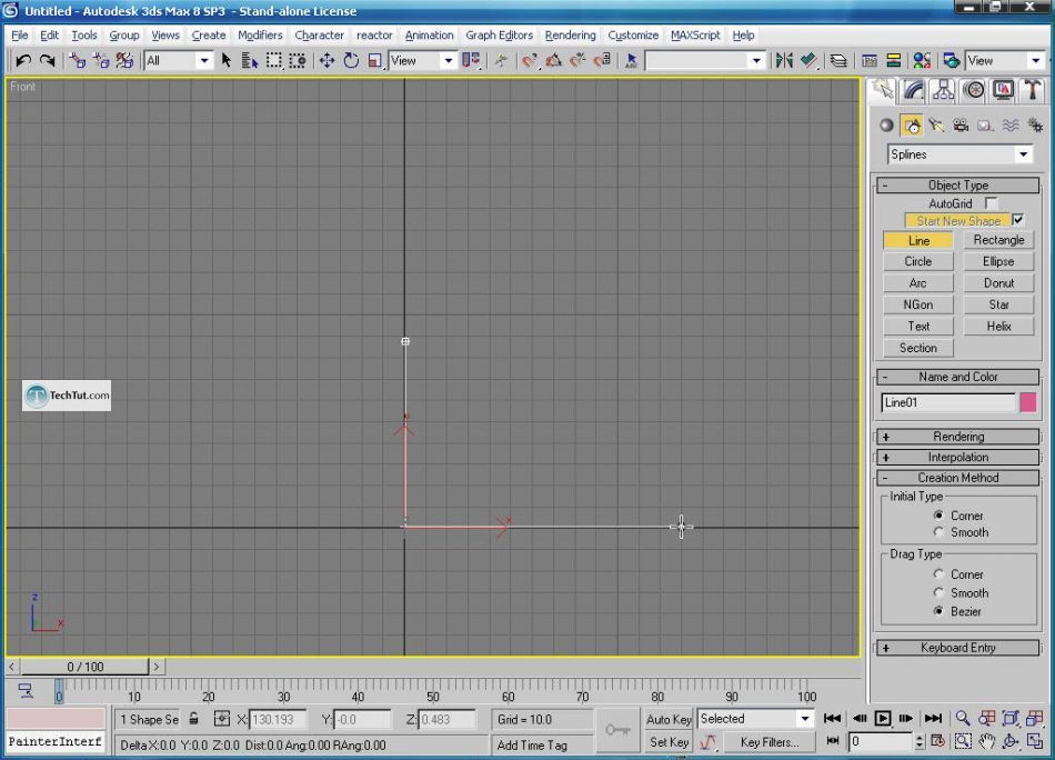 Create apple bowl in 3D max