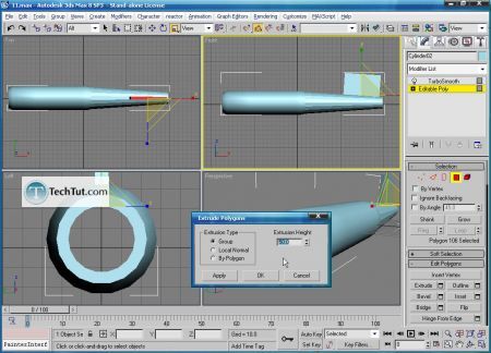 Tutorial Create airplane model part 2 3