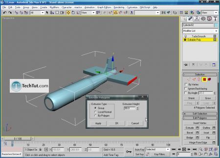 Tutorial Create airplane model part 2 7