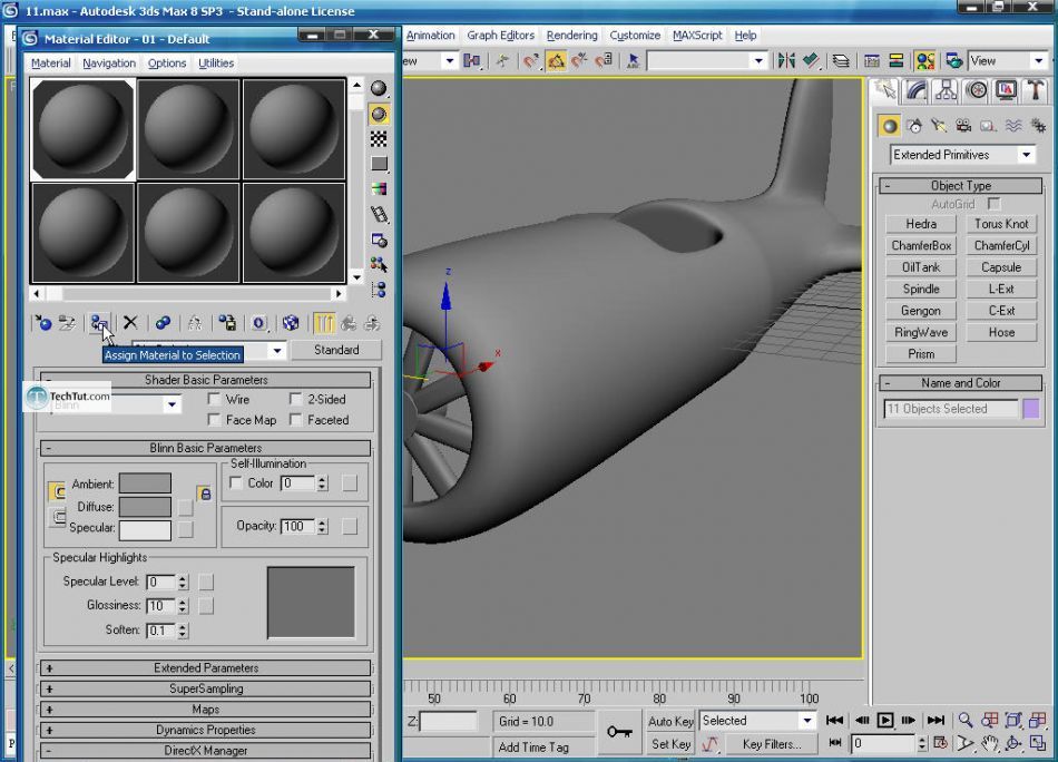 How to create airplane model