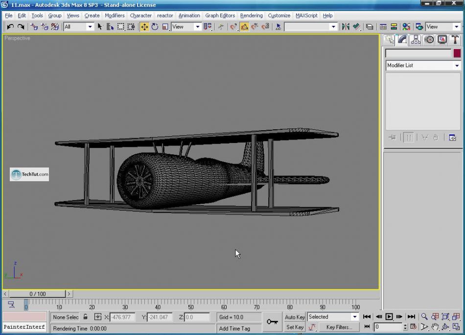 How to create airplane model