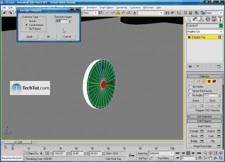 Tutorial Create airplane model part 4 10