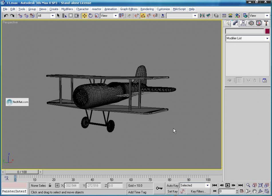 How to create airplane model