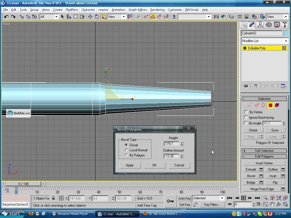 How to create airplane model