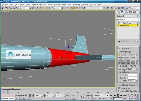 Tutorial Create airplane model part 3 1